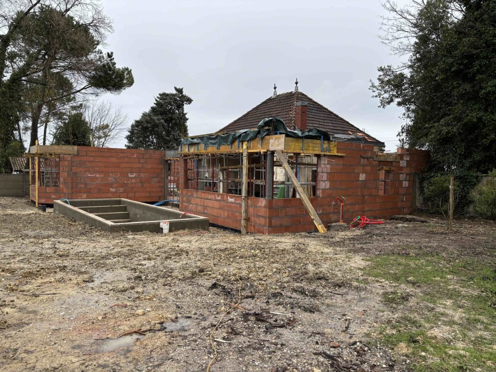 elevations facade arrière